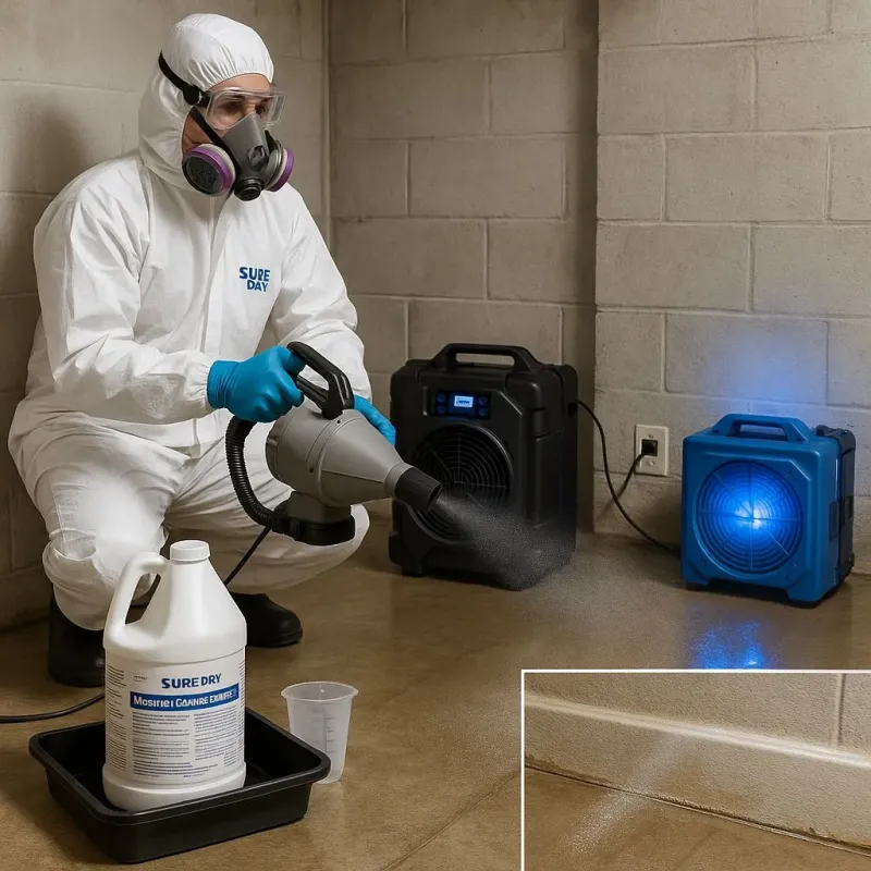 Sanitization and Odor Removal process in Charles County, MD